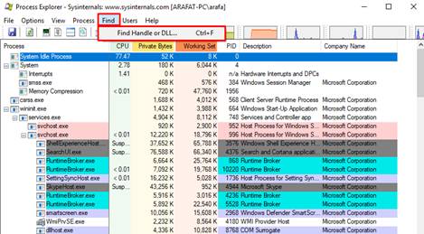 windows 10 redirect to file handle is invalid