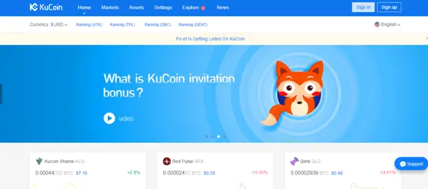 what is wallet remark name kucoin