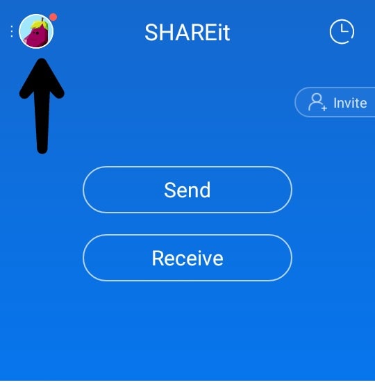 Shareit options