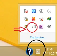 System Tray in Windows